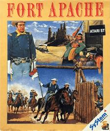 Box cover for Fort Apache on the Atari ST.